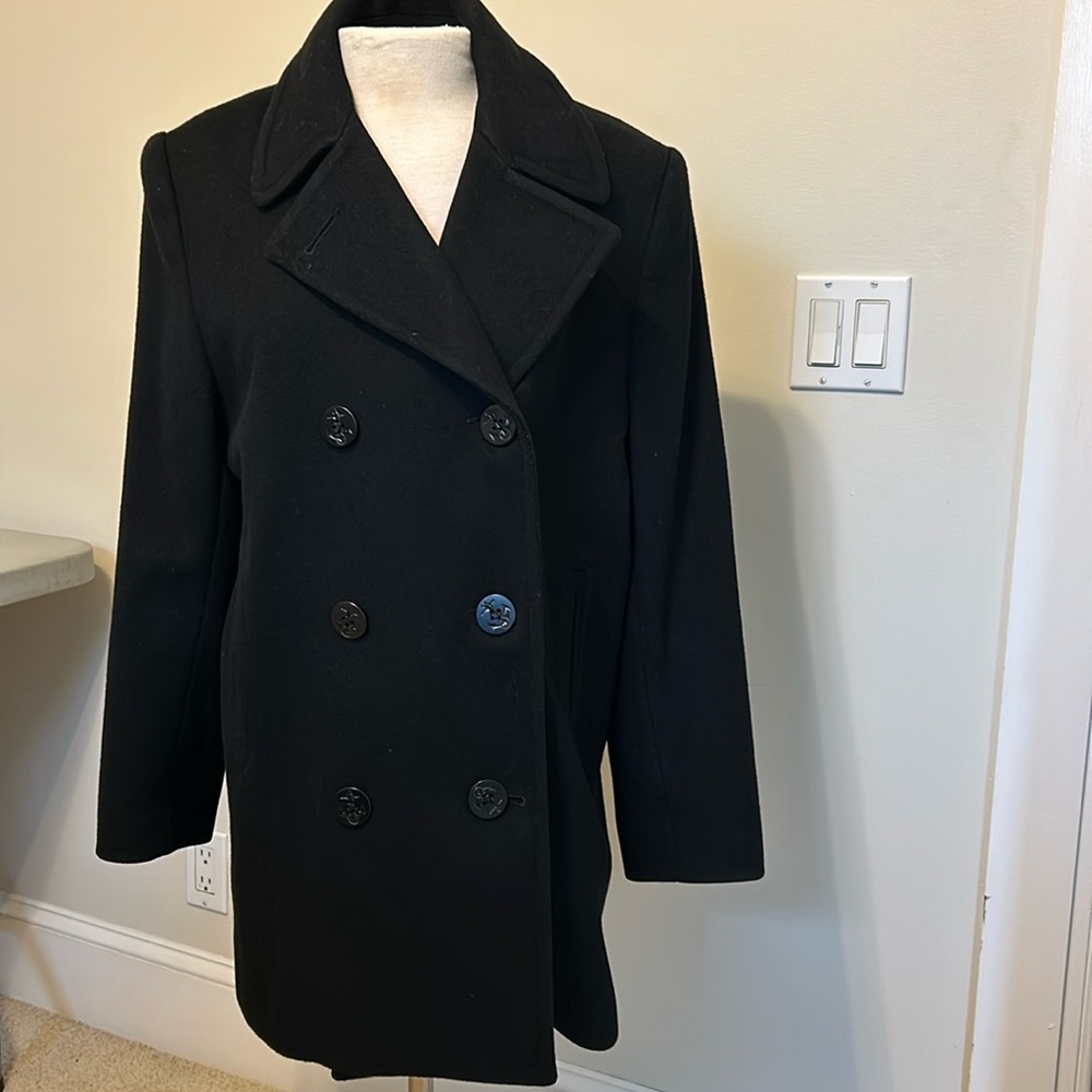 Talbots pure wool knee length woman’s coat
